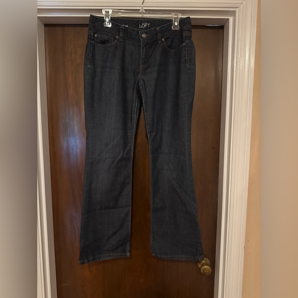 Loft Curvy Boot Jeans - Size 8P